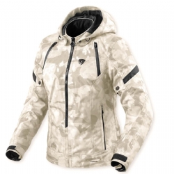 Chaqueta Revit Flare 3 H2O Ladies Camuflaje Blanco