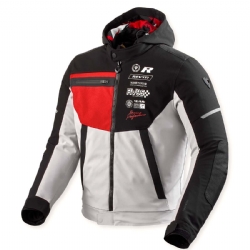Chaqueta Revit Haste H2O Negro / Rojo