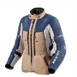 Chaqueta Revit Sand 5 H2O Ladies Marrón / Azul