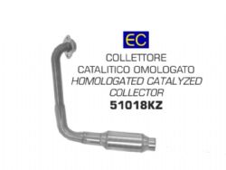 Colector escape Arrow 51018KZ Yamaha Yzf-r 125 2019