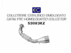 Colector escape Arrow 53083KZ Piaggio Vespa GTS 300 HPE 2021