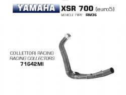 Colector escape Arrow 71642MI Yamaha Tracer 700 / MT-07