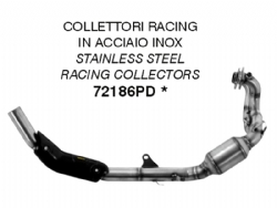 Colector escape Arrow 72186PD Aprilia Tuareg 660 2022