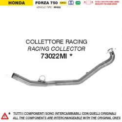 Colector racing Arrow 73022MI Honda FORZA 750 2025 RH22