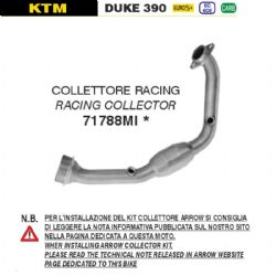 Colectores escape racing Arrow 71788MI KTM Duke 390 2024