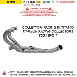 Colectores racing Arrow 72211PD BMW R12 G/S 2025-2026