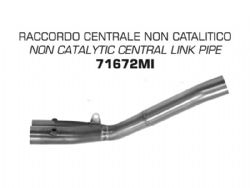 Conector escape Arrow 71672MI Yamaha YZF R1 2017-2020