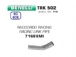 Conector racing Arrow 71689MI Benelli TRK 502 2017/2020