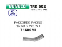 Conector racing Arrow 71689MI Benelli TRK 502 2017/2020