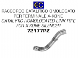 Conector catalítico homologado Arrow 72177PZ Honda CRF 300 L 2021