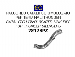 Conector catalítico homologado Arrow 72178PZ Honda CRF 300 L 2021
