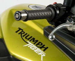 Contrapesos Rg Racing Be0053bk Negro Triumph Tiger 800 2011 2017