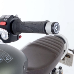 Contrapesos Rg Racing Be0127bk Negro Triumph Scrambler 1200 2019 2020