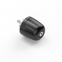 Contrapeso individual de manillar Rizoma MA306B Negro 1 Unidad