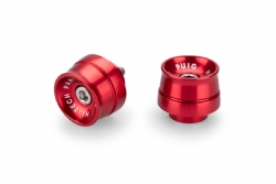Contrapesos de manillar Puig 21015R Speed Yamaha Rojo