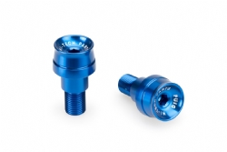 Contrapesos de manillar Puig 21024A Speed Yamaha Azul