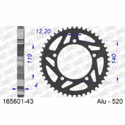 Corona AFAM 165601-43 Aluminio