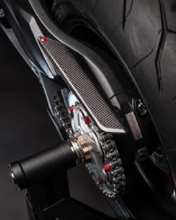 Cubrecadena Lightech CARM1012 Carbono MV Agusta Brutale 675 2012-2016