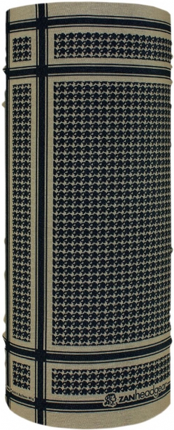 Cubrecuello ZAN Headgear Motley Tube Houndstooth Coyote Tan T235T