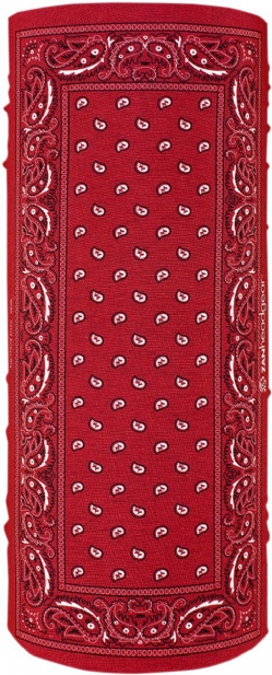 Cubrecuello ZAN Headgear Motley Tube Rojo Paisley T106