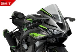 Cúpula Puig 21831S Z-Racing Kawasaki ZX-6R Ninja 2024