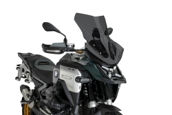 Cupula Touring Plus Puig 22321F Bmw R1300GS - R1300GS Adventure + Pack Sin radar Ahumado Oscuro