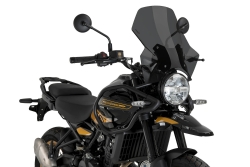 Cúpula Touring regulable Puig 22113F Royal Enfield Himalayan 450 2024-2025 Ahumado Oscuro
