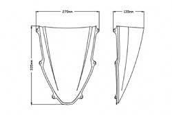 Cúpula Puig 20313C Z-Racing Honda CBR1000RR-R Fireblade 2020