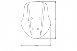 Cúpula Puig 3775F Regulable Ducati Diavel 1260 2020