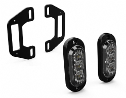 Denali DNL.T3.10600 Kit de intermitentes traseros T3 LED con soporte de matrícula
