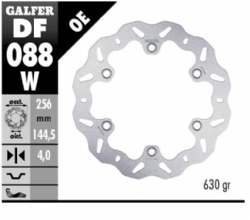 Disco de freno Galfer DF088W Wave Fijo 256x4mm
