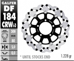 Disco de freno Galfer DF184CRWD Wave Flotante Ranurado Derecho