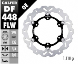 Disco de freno Galfer DF448FLW Wave Flotante Nucleo Acero 298x4.5mm