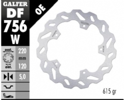Disco de freno Galfer DF756W Wave Fijo 220x5mm