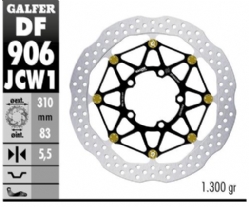Disco de freno Galfer DF906JCW1G03 Wave Flotante Racing 310x5.5mm