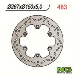 Disco freno Ng NG 483 267 x 132 x 5,0