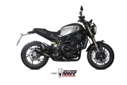 E.008.sm3c Mivv Silencioso Escape Mk3 Carbono Benelli Leoncino 800 2022-24
