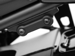 Eliminador De Estriberas De Pasajero Rg Racing Blp0005bk Negro Yamaha FZ8 - Fazer 800 2010 2016