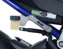 Eliminador De Estriberas De Pasajero Rg Racing Blp0032si Plata Yamaha MT 07 2014 2022