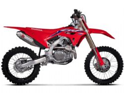 Escape completo Akrapovic S-H4MET16-FDHLTA Honda CRF450R 21-24 Evolution Line