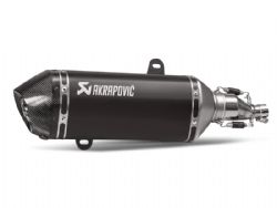 Escape Akrapovic S-VE125SO1-HZBL Vespa GTS 125 / 150 17-20 Slip-On Acero negro