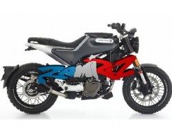 Escape Arrow 72636GPI GP2 Husqvarna Svartpilen 125 2021