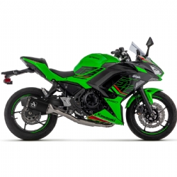 Escape completo Arrow 71006VAN Kawasaki Ninja 650 2024 racing silencioso Veloce aluminio Dark