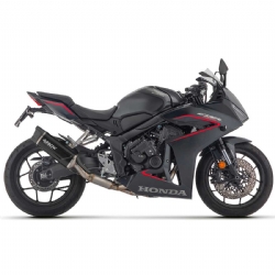 Escape completo Arrow 71069AKN Honda CBR 650 R 2024 racing silencioso Indy Race EVO aluminio Dark