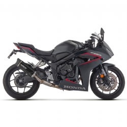 Escape completo Arrow 71969AKN Honda CBR 650 R 2024 homologado silencioso Indy Race EVO aluminio Dark