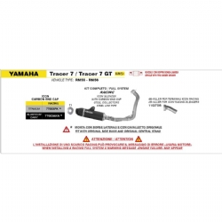 Escape completo Arrow 77003PK Icon en titanio Yamaha Tracer 7 / Tracer 7 GT 2025 - foto 2