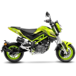 Escape completo Leovince 15261BU LV-10 Black Edition Benelli TNT TORNADO NAKED T 125 2017 2024 EURO 4/5 Not approved