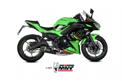 Escape completo Mivv K.057.LDRB Delta Race Kawasaki Ninja 650 2024