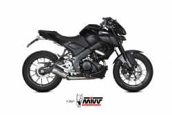 Escape completo Mivv MK3 Acero Y.067.SM3X Yamaha MT-125 2021 Euro5