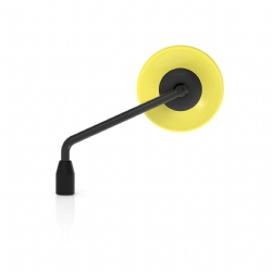 Espejo retrovisor Rizoma E-Pop BS121L Direct Mount Anodizado Lima Biposición